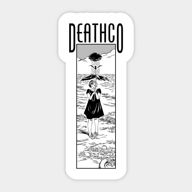 DEATHCO #2 Sticker by Charlie_Vermillion